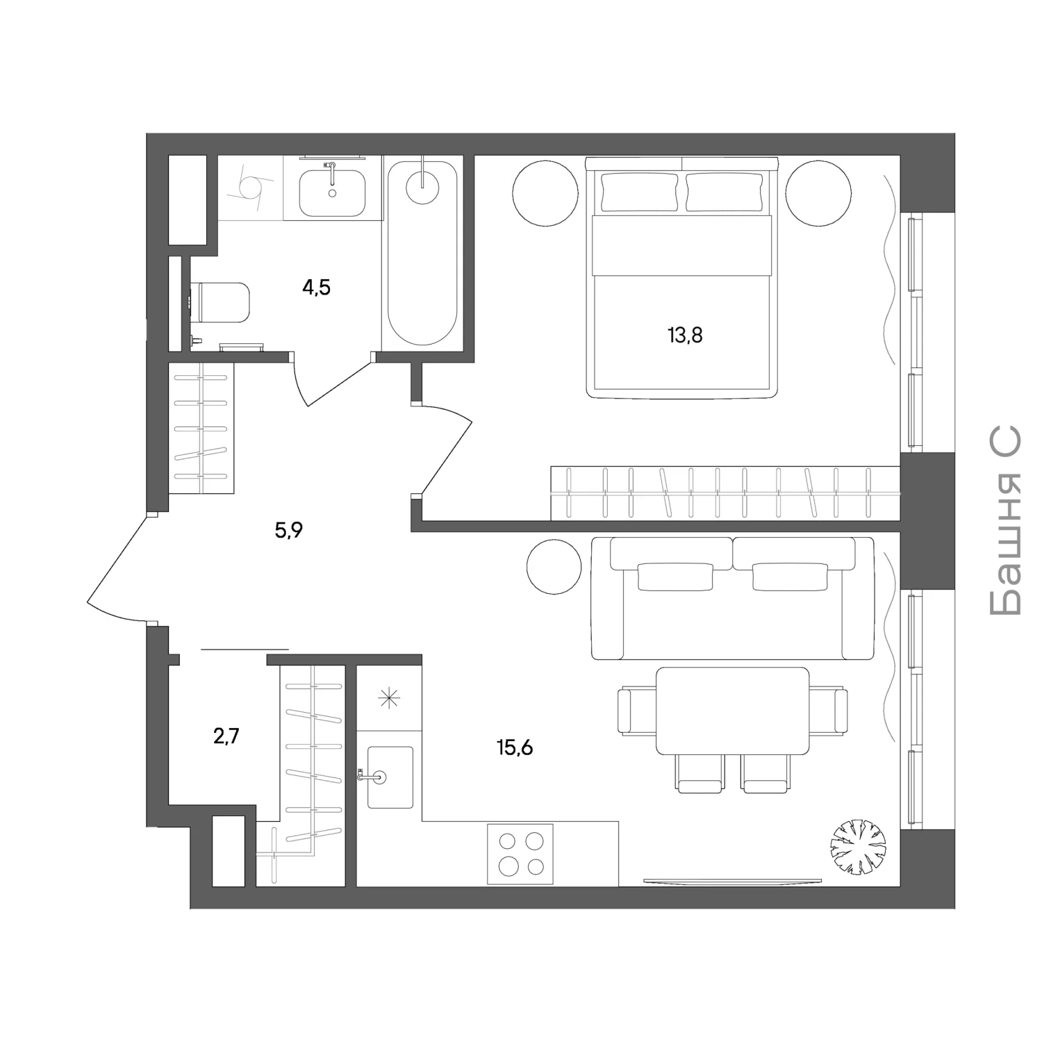 Фото квартиры 1