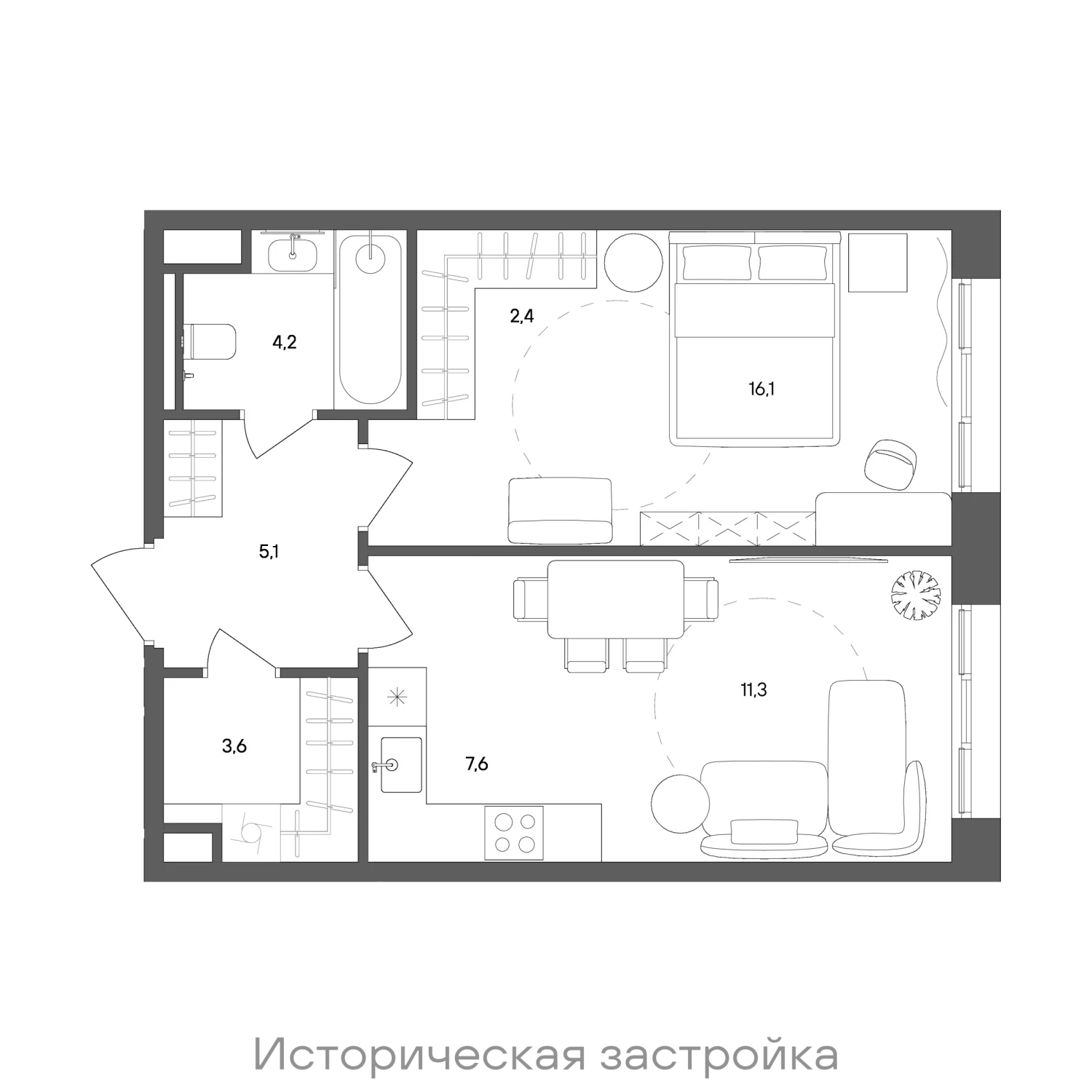 Фото квартиры 1
