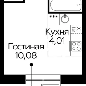 Планировка Студия