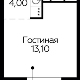 Планировка Студия