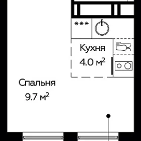 Планировка Студия