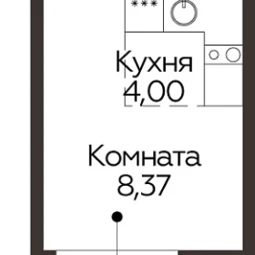 Планировка Студия
