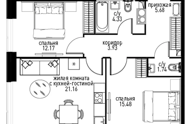 Фото квартиры 1