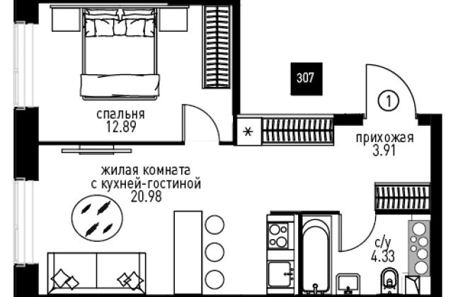 Фото квартиры 1