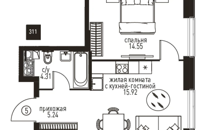 Фото квартиры 1