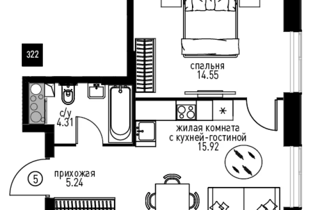 Фото квартиры 1